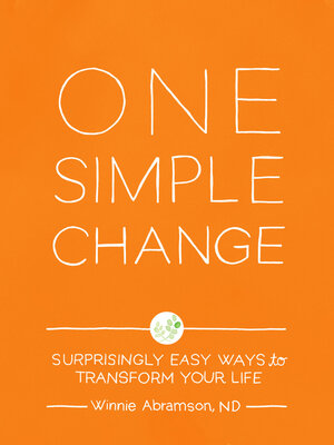 One Simple Change - ebook